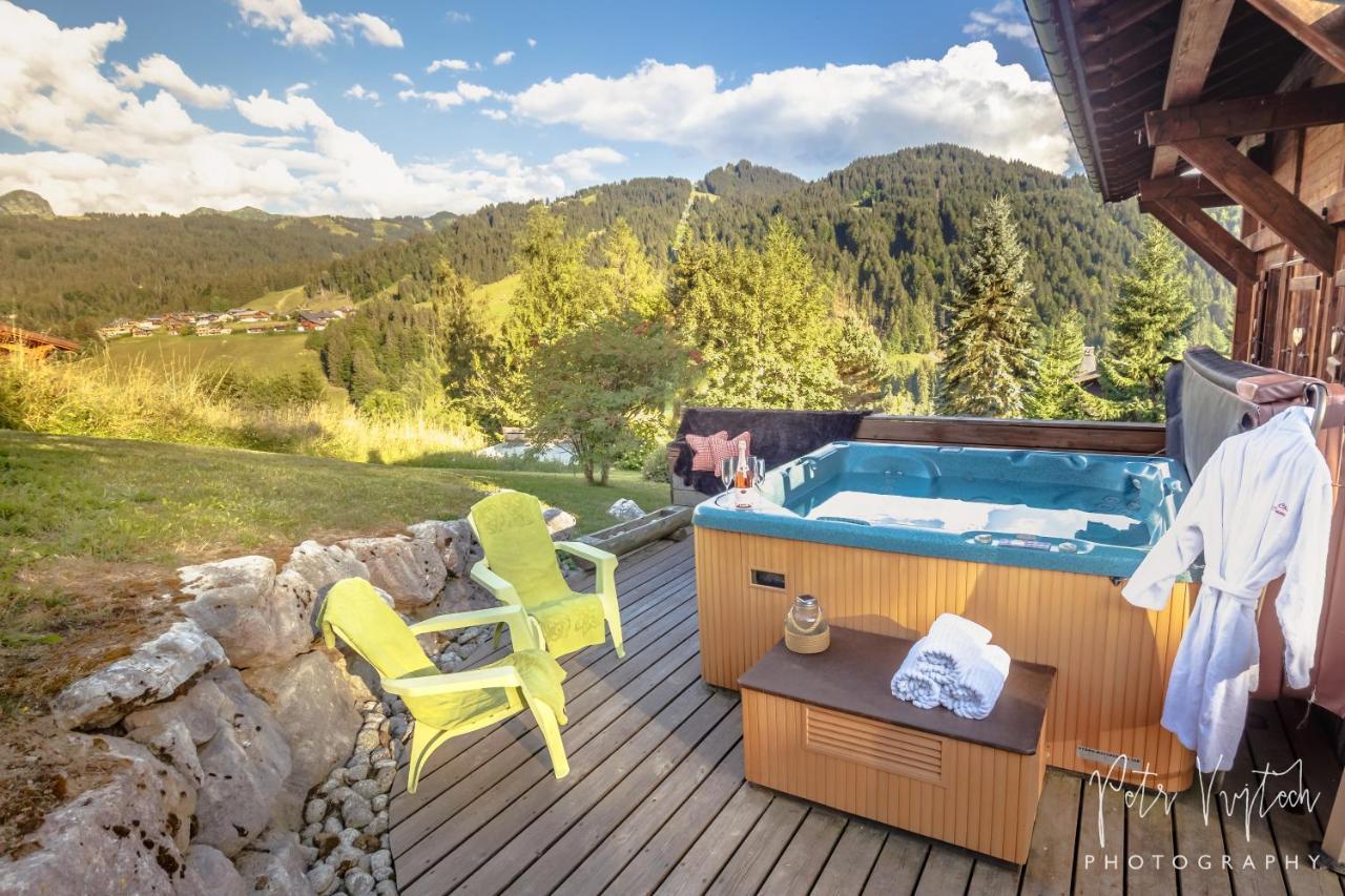 Chalet Camomille Les Gets Buitenkant foto
